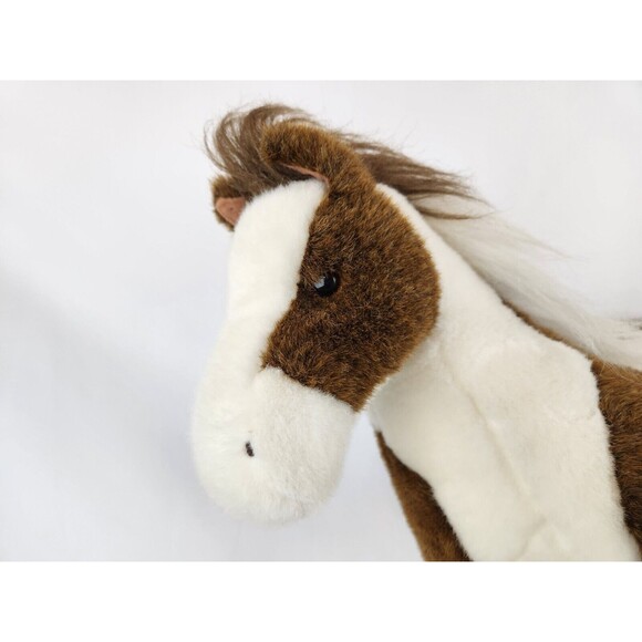Douglas Cuddle Paint Horse Pony Standing Plush Stuffed Animal Toy 20” Display - Picture 15 of 15